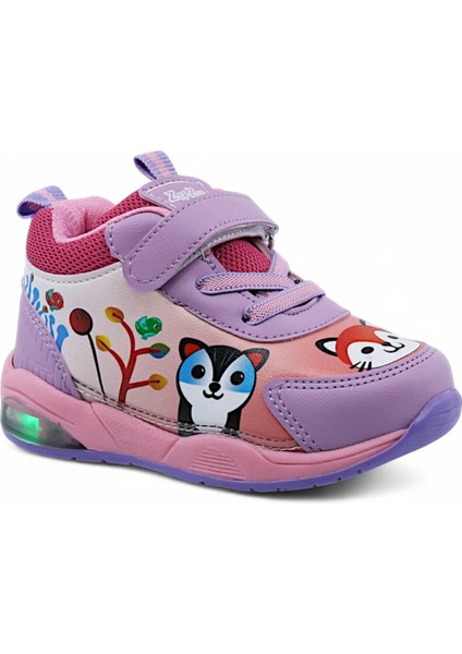 Zıpzıp Ortopedik Hafif Yuva Kreş Ev Unisex Işıklı Çocuk Spor Ayakkabı