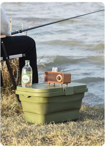 Çok Fonksiyonlu Kova Masa Taşıma Kutusu Katlanır Kova Piknik Sepeti fiyatları