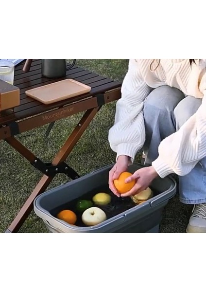 Çok Fonksiyonlu Kova Masa Taşıma Kutusu Katlanır Kova Piknik Sepeti indirimleri