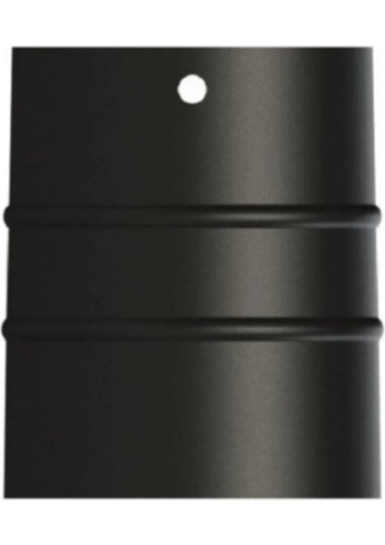 Soba Mat Siyah Emaye Soba Borusu-Boy: 16/11/5 Cm-Çap: 13 cm fiyatları