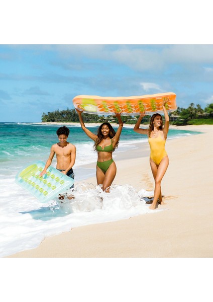 Şişme Havuz Deniz Yatağı - Bardaklıklı - Sarı (59895) indirimleri