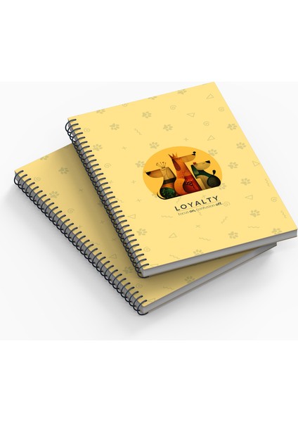 A5 Karton Kapak Spiralli Çizgisiz Defter/ 96 Sayfa/tematik Seri No: 5 “asalet” Royalty fiyatları