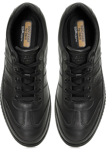 A102028073 5W Oscar 5pr Erkek Hakiki Deri Casual Ayakkabı Siyah fırsatları