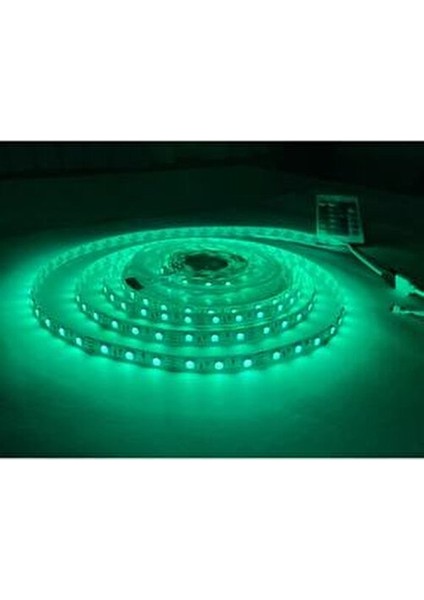 Rgb Şerit LED 5 Metre 16 Renk Kumandalı Tak Çalıştır 3 Çip 3 Direnç Slikonlu 12 Volt 5 Amper Adaptör modelleri