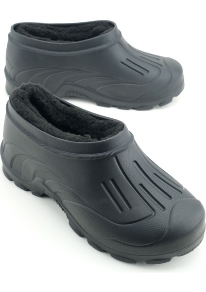 Erkek Kışlık Içi Peluşlu Çıkarılıabilir Rahat Taban Kısa Eva Kar Bot
