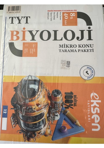 Tyt Biyoloji Mikro Konu Taramapaketi 8 Li 40ADET