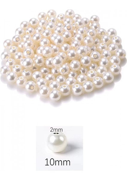250 Gram 10MM Krem Renk Plastik Inci Boncuk Çanta ve Takı Yapım Boncuğu (~475 Adet) fiyatları