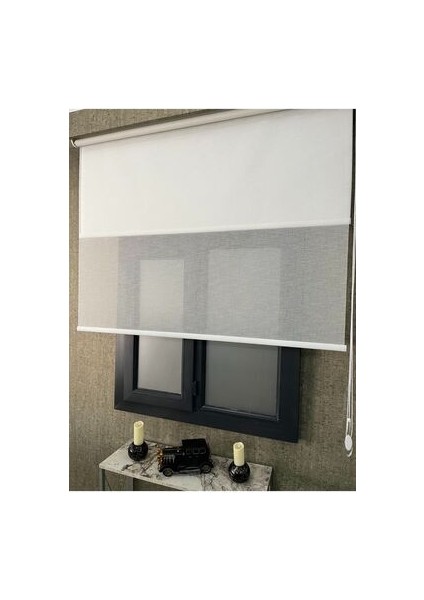 Volper VP1075 Çift Mekanizmalı Tül ve Stor Perde Beyaz fiyatları