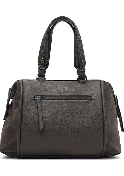 Kadın Gri Uzun Askılı Süet Kol Çantası 25ABD242610 fırsatları