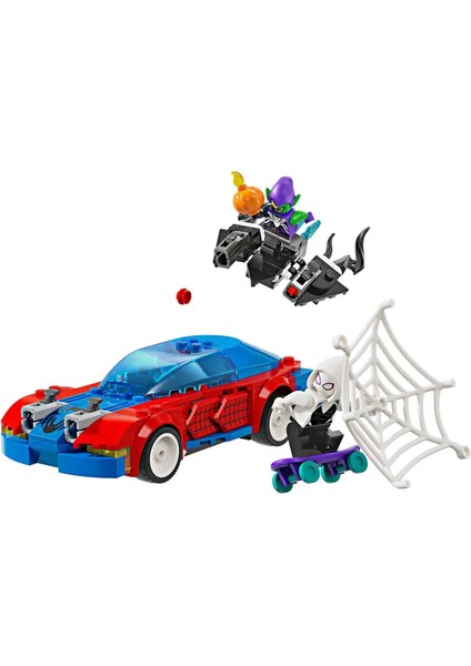 Super Heroes Örümcek Adam Yarış Arabası ve Venom Green Goblin 76279 fiyatları