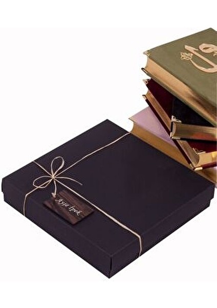 Anneler Gününe Özel Kişiselleştirilebilir Hediye Kutusu - Anneye Kur'an'ı Kerim Hediye Seti