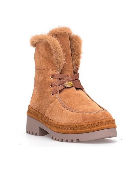 25K433 Kadın Hakiki Deri Klasik Bot Camel fiyatları