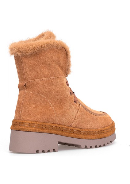 25K433 Kadın Hakiki Deri Klasik Bot Camel fırsatları