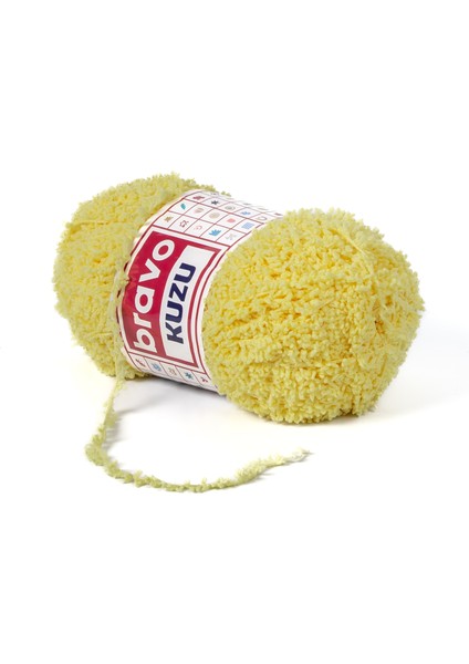 Kuzu (Ana Kuzusu) Iplik 100 gr 100 Metre (Renk Kodu:703) Limon Sarı