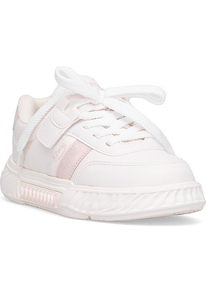 M.p 252-3521FT Filet Kız Çocuk Yürüyüş Ayakkabısı Beyaz - Pembe