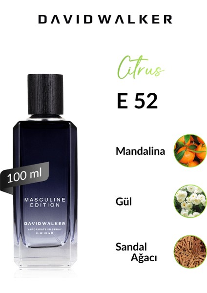 E52 Yesterday 100 ml Erkek Parfüm | Citrus-Meyve