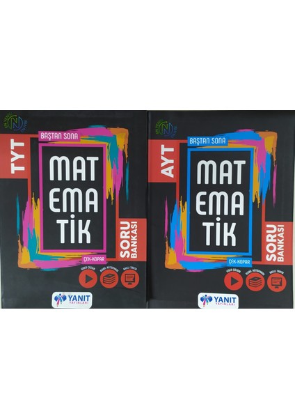 Yanıt Yayınları Tyt+Ayt Baştan Sona Matematik Soru Bankası