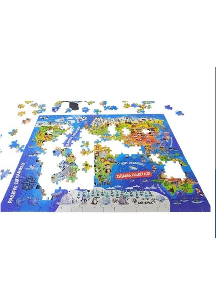 Dünya Haritası Puzzle