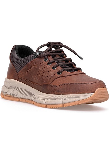 I1287 Kruvasan Erkek Hakiki Deri Yürüyüş Ayakkabısı Taba fiyatları