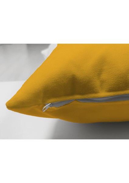 Hidden Stripes Yellow Sarı Siyah Çizgili Modern Dekoratif Kırlent Kılıfı 50X50 cm Polyester Kumaş modelleri