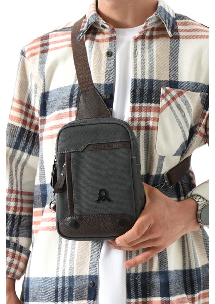 M 416 Mega Bag Kanvas Bodybag Omuz Çantası