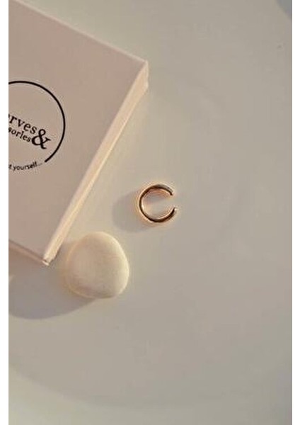 Düz Sıkıştırmalı Kıkırdak Küpesi Earcuff fiyatları