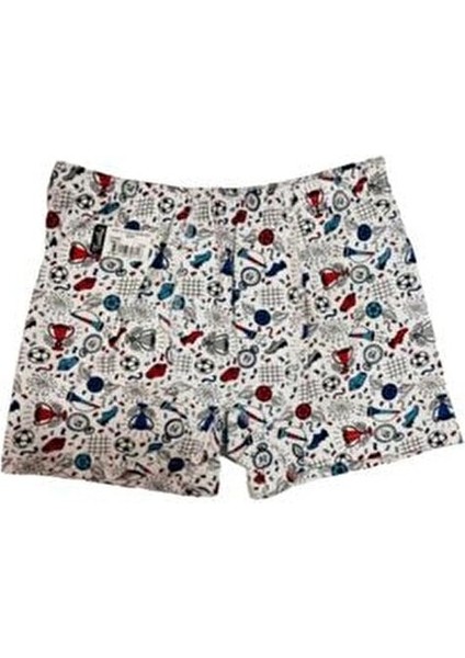 Erkek Çocuk Boxer Desenli 6 Adet Dokuma Kumaşla Rahat Kullanım İçin fırsatları