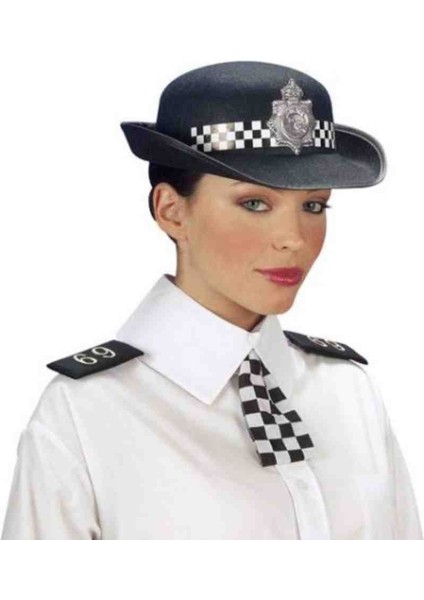 Ingılıs Bayan Polıs Sapkası