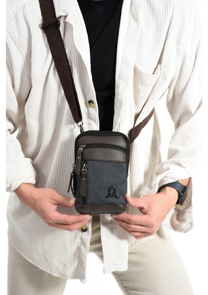 M 420 Mega Bag Çok Gözlü Küçük Günlük Omuz / Çapraz Çanta