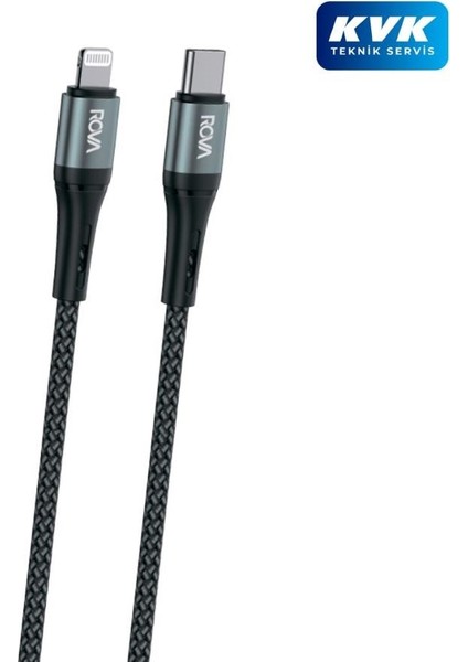 KB216 Type-C To Lightning 20W Hızlı Şarj Data Kablosu 1.2m