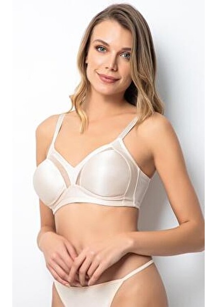 Balensiz Tül Detaylı Minimizer Toparlayıcı Sütyen