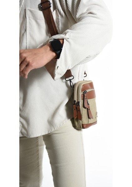 M 420 Mega Bag Çok Gözlü Küçük Günlük Omuz / Çapraz Çanta