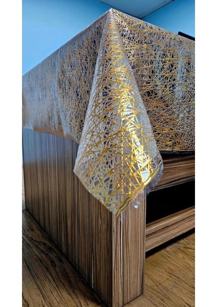 Hasır Pvc Deliksiz Şeffaf Kaplama Masa Örtüsü Su Geçirmez Kolay Silinebilir Lüks Muşamba fırsatları