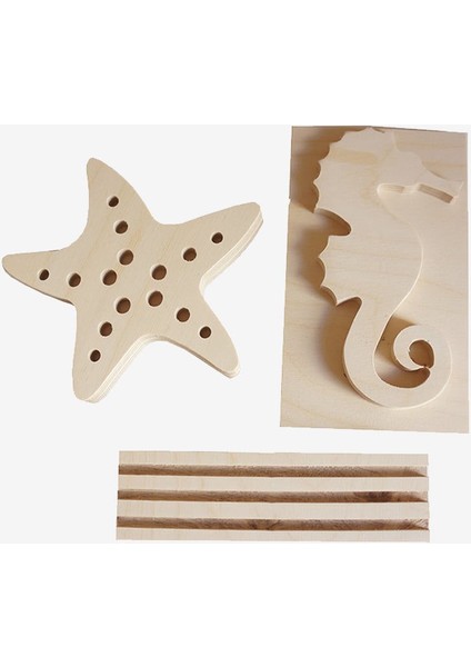 Ahşap Baskı Kalıbı 3'lü Yılbaşı Seti