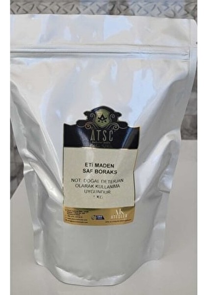 Saf Boraks Doğal Deterjan 1 kg