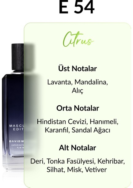 E54 Nonses 100 ml Erkek Parfüm | Citrus fiyatları