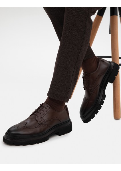 Erkek Kahverengi Ayakkabı 50319292-VR029 fırsatları
