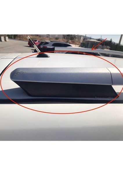 Toyota Verso Tavan Barı Arka Kapağı (Sag - Yolcuarkası)