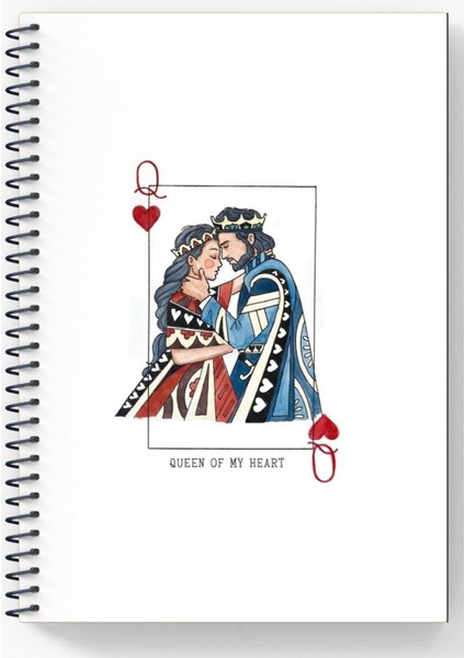 A5 Spiralli Defter Çizgisiz 96 Sayfa Karton Kapaklı Romeo & Juliet Konsept fiyatları