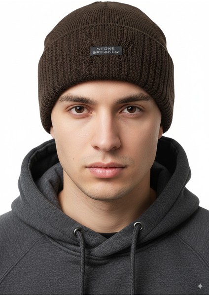 Erkek Kışlık Kalın Bere Pamuklu Katlamalı Stone Model Sıcak Tutar Esnek Rüzgar Geçirmez fiyatları