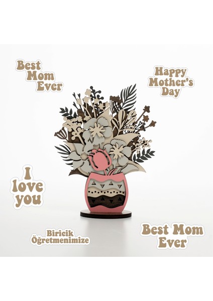 Öğretmenler/Anneler/Sevgililer Günü Hediyesi |19*14 CM | KH6003