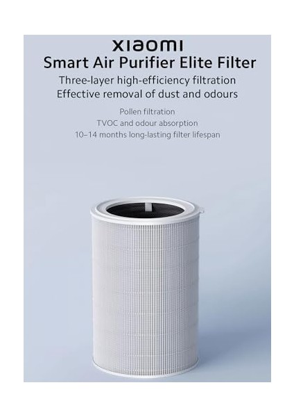Smart Air Purifier Elite Filtre modelleri
