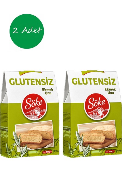 Glutensiz Ekmek Unu 250GR x 2 Adet