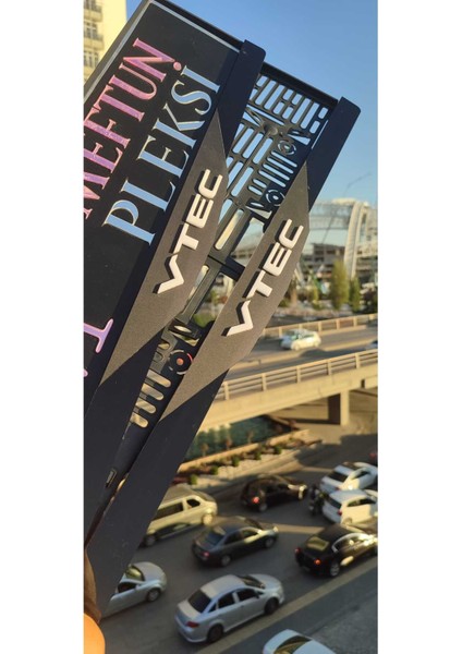 V Tec Model Mat Pleksi Plakalık