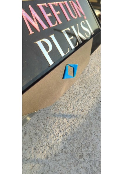 Togg Model Mat Pleksi Plakalık