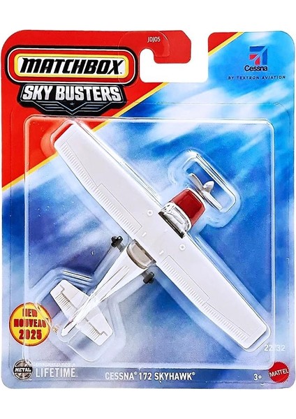 Matchbx Skybusters Cessna 172 Skyhawk Mbx JCM80