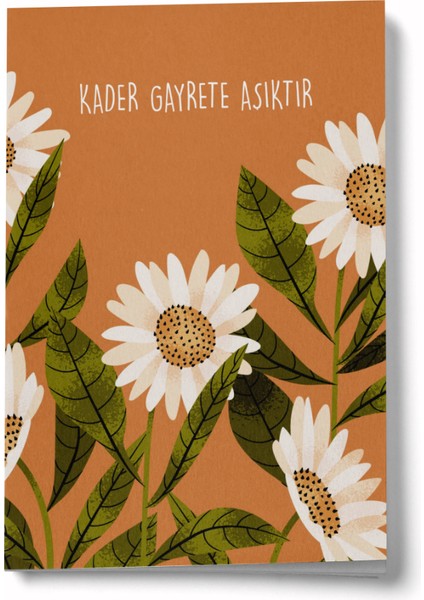Kader Gayrete Aşıktır Mini Defter
