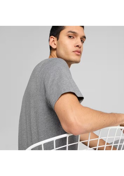 Essential No.1 Erkek Gri Günlük Stil T-Shirt 68253203 fiyatları