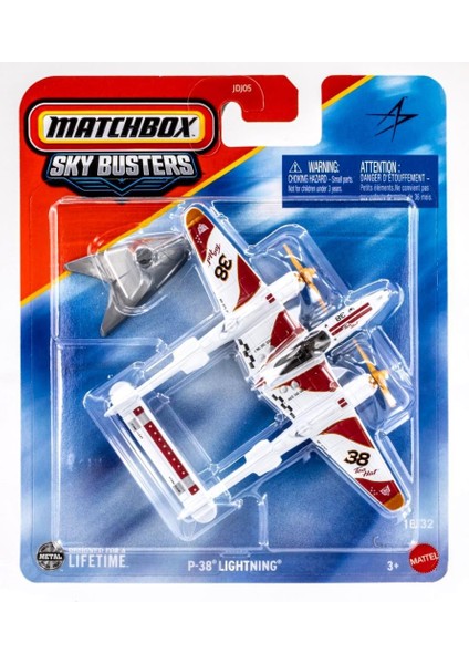 Matchbx Skybusters P-38 Lıghtnıng JCN02 fiyatları