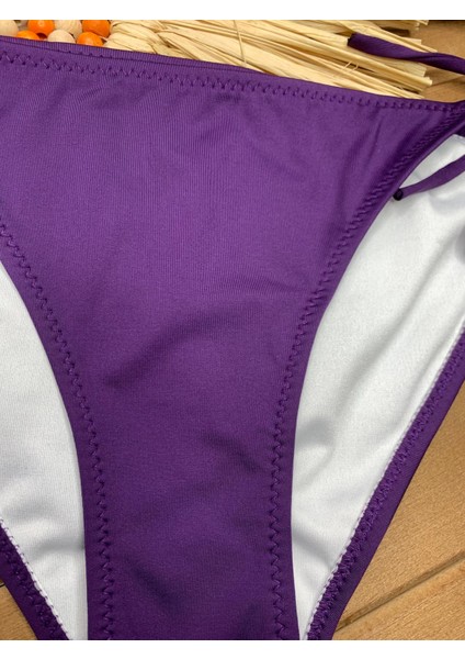 Kadın Likralı Esnek Boyundan Bağlamalı Ipli Straplez Şık Kaliteli Büzgü Ayarlı Bikini Takım indirimleri